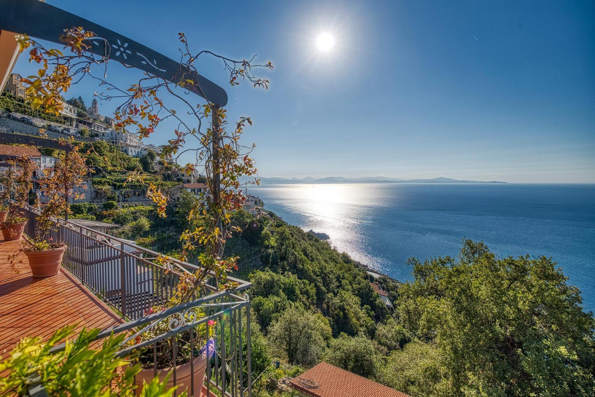 Villa Pino Furore Eksteriør billede